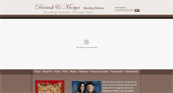 Desktop Screenshot of dariushmarya.com